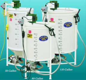 PolyDome 50, 80, and 120-Gallon Milk Master